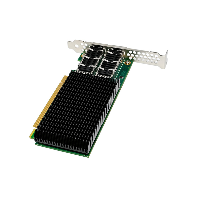 Kartu Kontroler PCIe4.0 X16 de - 100Gbe Qsfp28 Network Card ulasan dan harga